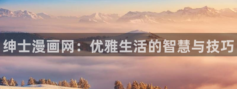 免费韩漫画：绅士漫画网：优雅生活的智慧与技巧